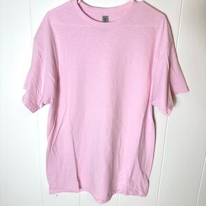 Gildan Light Pink Short Sleeve Men's Tee 5000